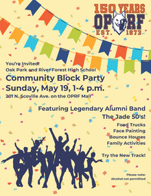 OPRF Community Block Party flier