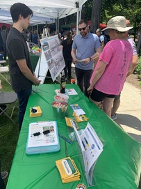 Vision Zero table at A Day in Our Village