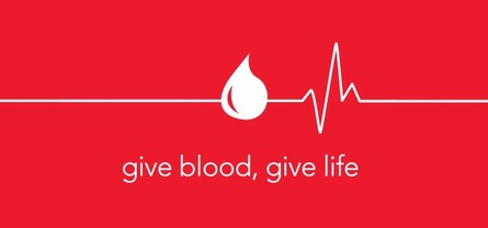 Blood drive graphic