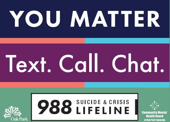 Suicide Prevention Awareness month yard sign 2024