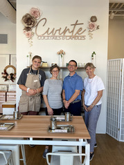 Jane's Journeys visits Civente Candles with Visit Oak Park for FAM tour