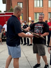 Steven Lingenfelter walk-out ceremony