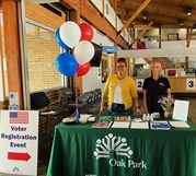 National Voter Registration Day event at Village Hall