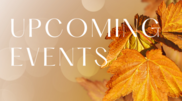 upcoming fall events 