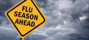 Flu season aheada graphic