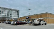 Parking infrastructure being installed at The Shops of Oak Park