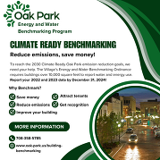 Energy & water benchmarking graphic