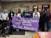 OPRF High School student council shows appreciation to Oak Park Police Department