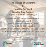 MLK service flyer 2025