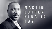 Martin Luther King Jr. Day (MLK Day graphic)