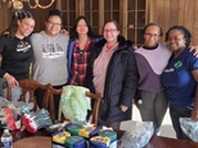 Group of volunteers at MLK Day of Service event