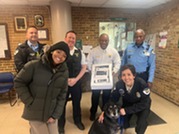 Plan4Success MLK Day of Service gift to Police Department