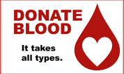Blood donation graphic