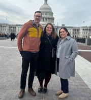 Vanessa Matheny, Nick Meier and Noemy Diaz at National Community Development Legislative Conference in Washington D.C. 