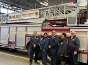 E.C.H.O. team meets with Fire Department