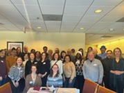 Chamber of Commerce new business breakfast at Brookdale Oak Park in February 2025