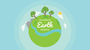 Earth Month events graphic