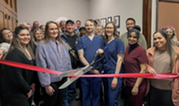 Palmgren Acupuncture ribbon cutting ceremony