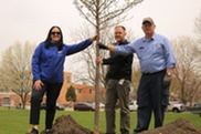 Arbor Day tree planting event in 2022