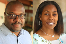 Mike Bruce and Rachel Nesbitt