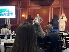 Greg Smith and Kelly Gandurski present at Elrod Friedman biennial seminar