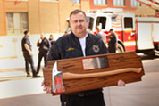 Retiring Fire Chief Ron Kobyleski