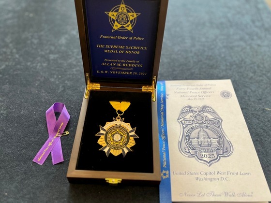 FOP Medal of Honor for Allan Reddins