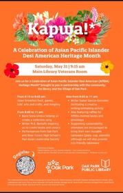 APIDA Heritage Month Celebration Kapwa flyer