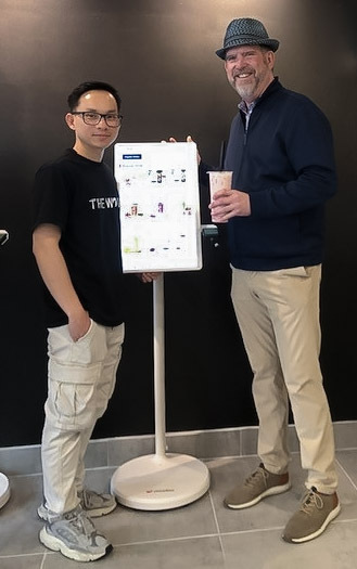 The Wolf Boba Tea Owner and Davis