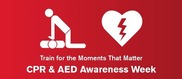 CPR & AED Week graphic