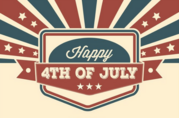 Happy Fourth of July graphic