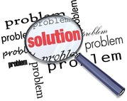 Problem - solution graphic