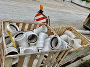 Water & sewer construction in Oak Park