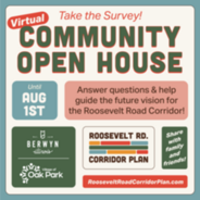 Roosevelt Road Corridor Virtual Open House graphic