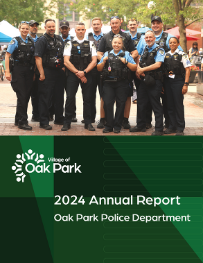 2024 Police Department annual report cover