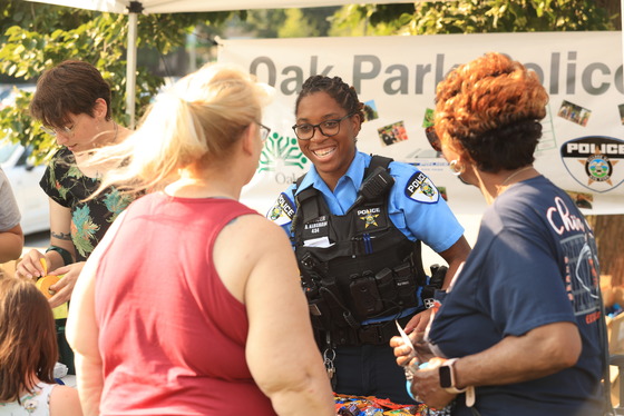National Night Out event at Village Hall on August 5, 2025