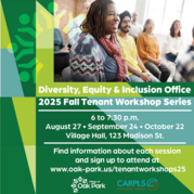 2025 fall tenant workshop series graphic