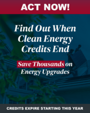 Federal tax credits expiring - general information graphic