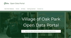 Open Data Portal screenshot
