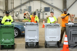 Paper shredding event in 2025