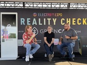 Fleet Superintendent Ken Crowley speaking at the Electrify Expo