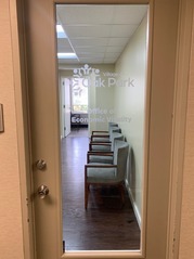 Door at the Office of Economic Vitality at 1010 Lake St.