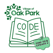 Village of Oak Park code update graphic