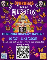OPRF Ofrendas flyer - 2025 Dia de Muertos