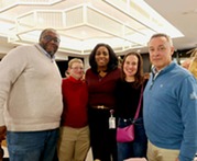 Citizen volunteers at the CIC's volunteer appreciation event