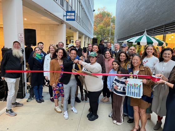 Devleopment Services and Economic Vitality staff at the FARE ribbon cutting on Nov. 6, 2025