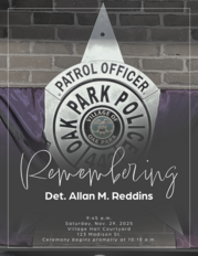 Det. Allan Reddins memeorial flyer
