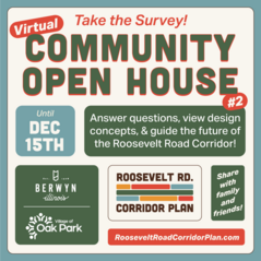 Roosevelt Road Virtual Open House graphic