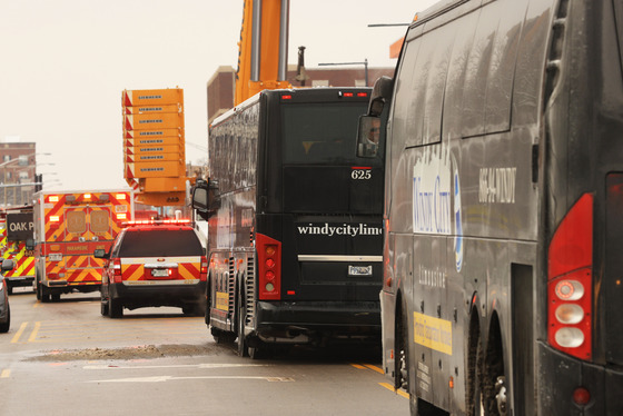 Oak Park Fire Department leading Fenwick football team on its route to the state championship game Dec. 2.