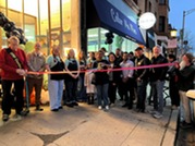 Color Me Mine ribbon cutting event